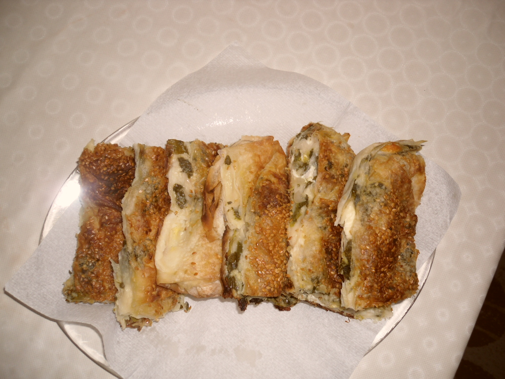 KIŞ GÜNEŞİ ıspanaklı börek