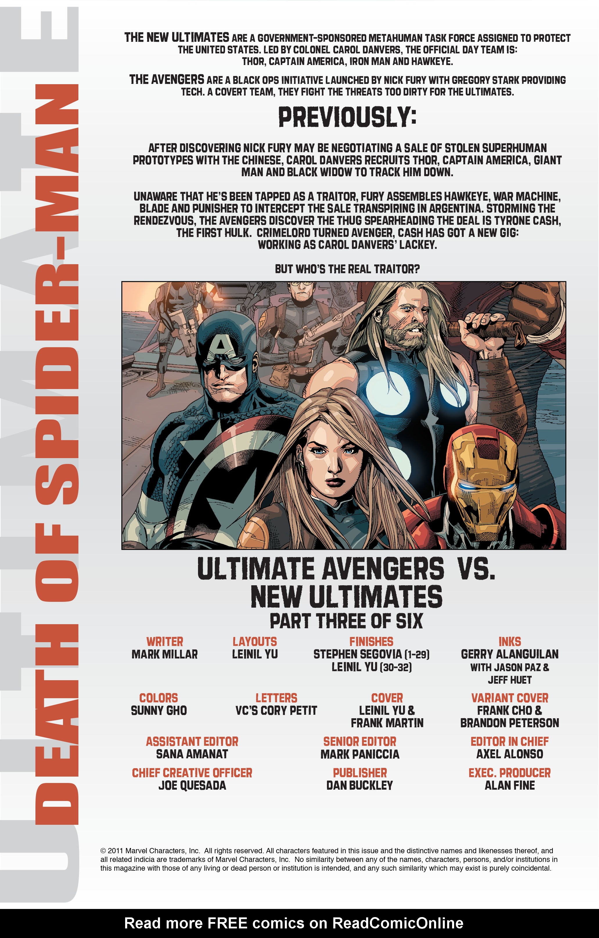 Read online Ultimate Avengers vs. New Ultimates comic -  Issue #3 - 2