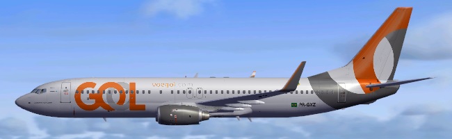 GOL NEW PR-GXZ 737-800 for Microsoft Flight Simulator