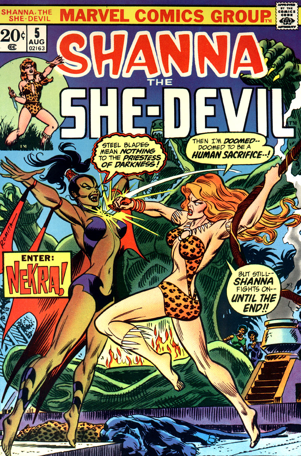 Read online Shanna, the She-Devil (1972) comic -  Issue #5 - 1