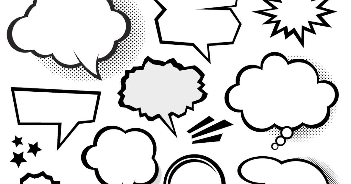 Картинки для комиксов шаблоны