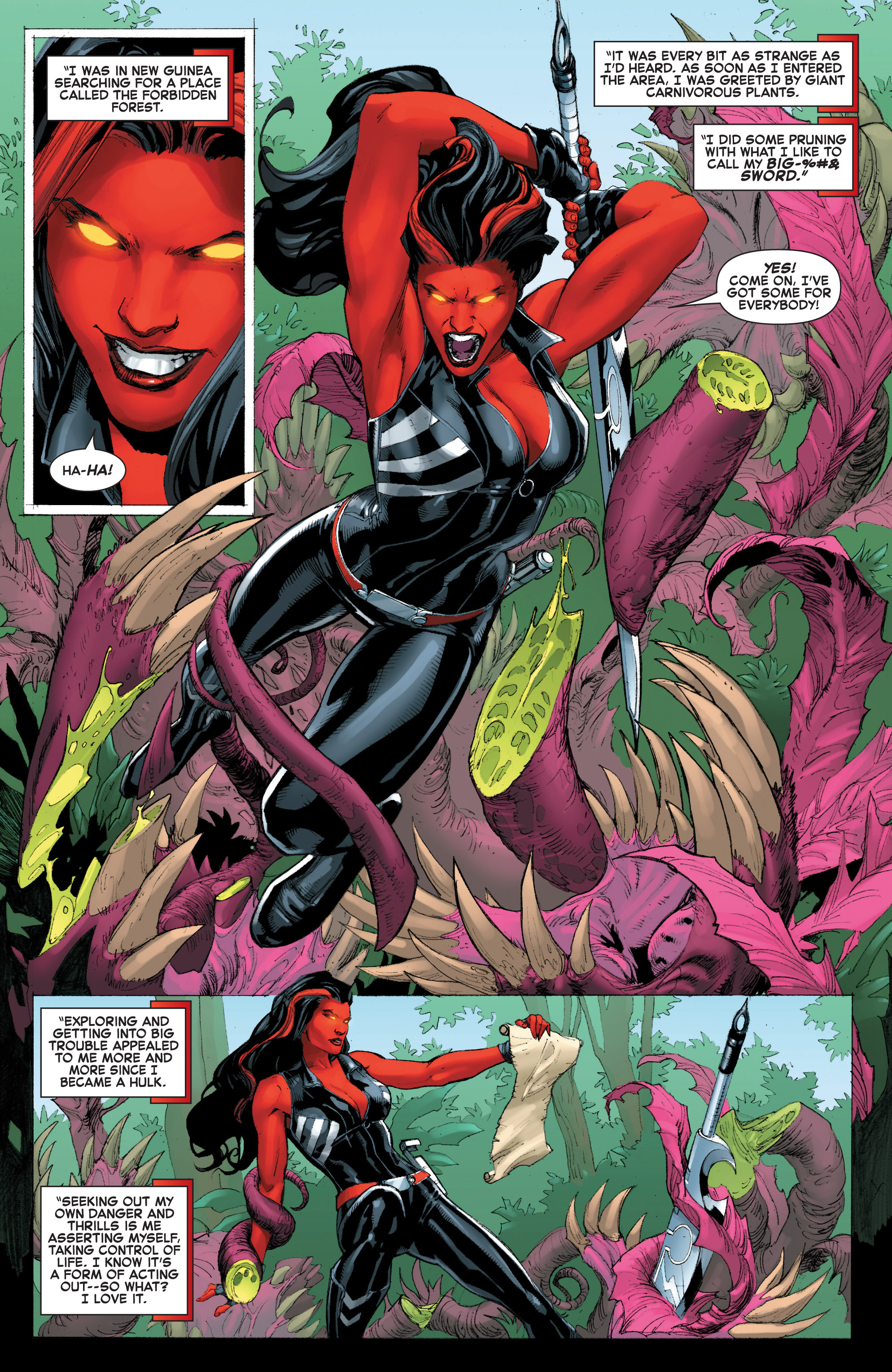 Read online Red She-Hulk comic -  Issue #61 - 16