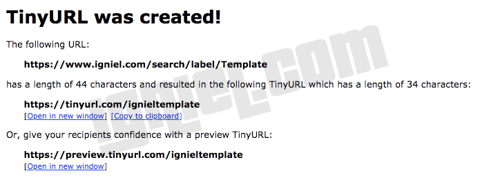 TinyURL Alternatif Bitly Untuk Memendekkan URL TinyURL Alternatif Bitly Untuk Memendekkan URL