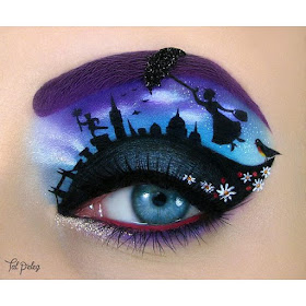 06-Mary-Poppins-Julie-Andrews-Tal-Peleg-Body-Painting-and-Eye-Make-Up-Art-www-designstack-co