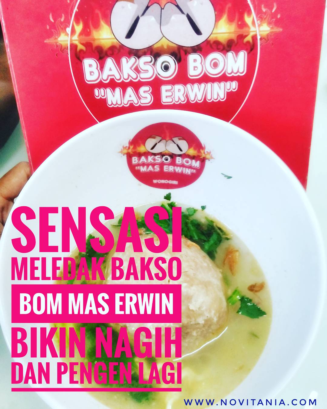Nagih Sensasi Meledak Bakso Bom Mas Erwin Bikin Pengen Lagi Diary Novitania