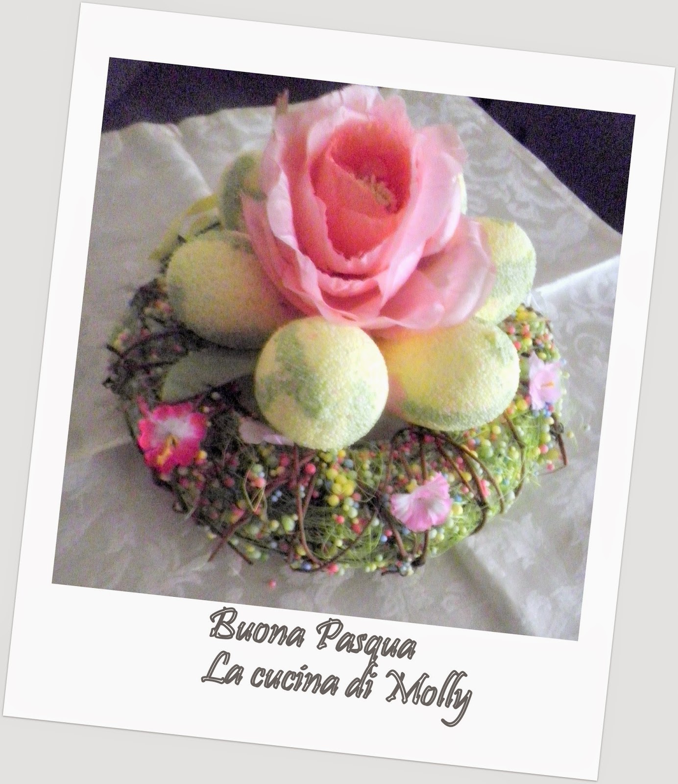 buona pasqua e pasquetta con dolcetti pasquali