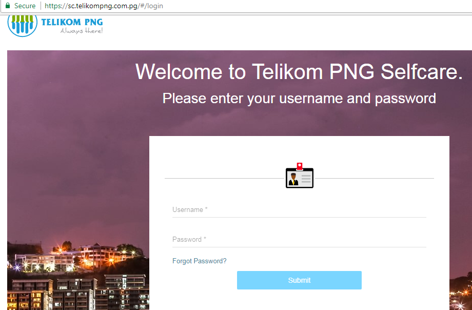 How to set up an Online Account with Telikom PNG - Tech Pacific