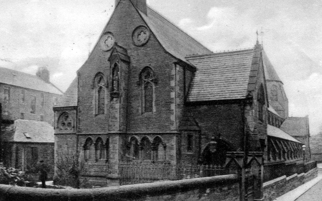 Tour Scotland Old Photograph St Mary's Catholic Church Lochee Dundee