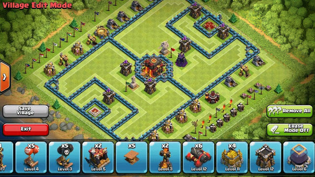 base coc keren