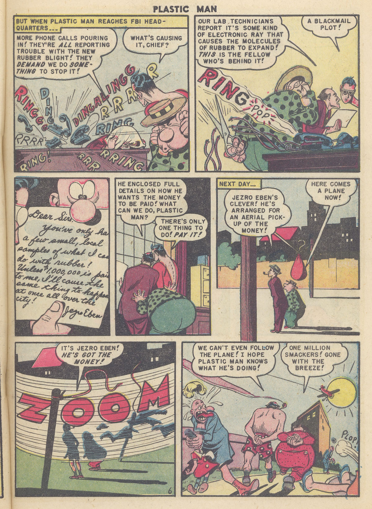 Read online Plastic Man (1943) comic -  Issue #24 - 23