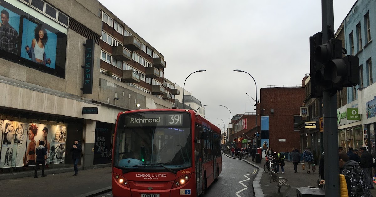Everyday London Life King Street, Hammersmith, London, Winter 2017