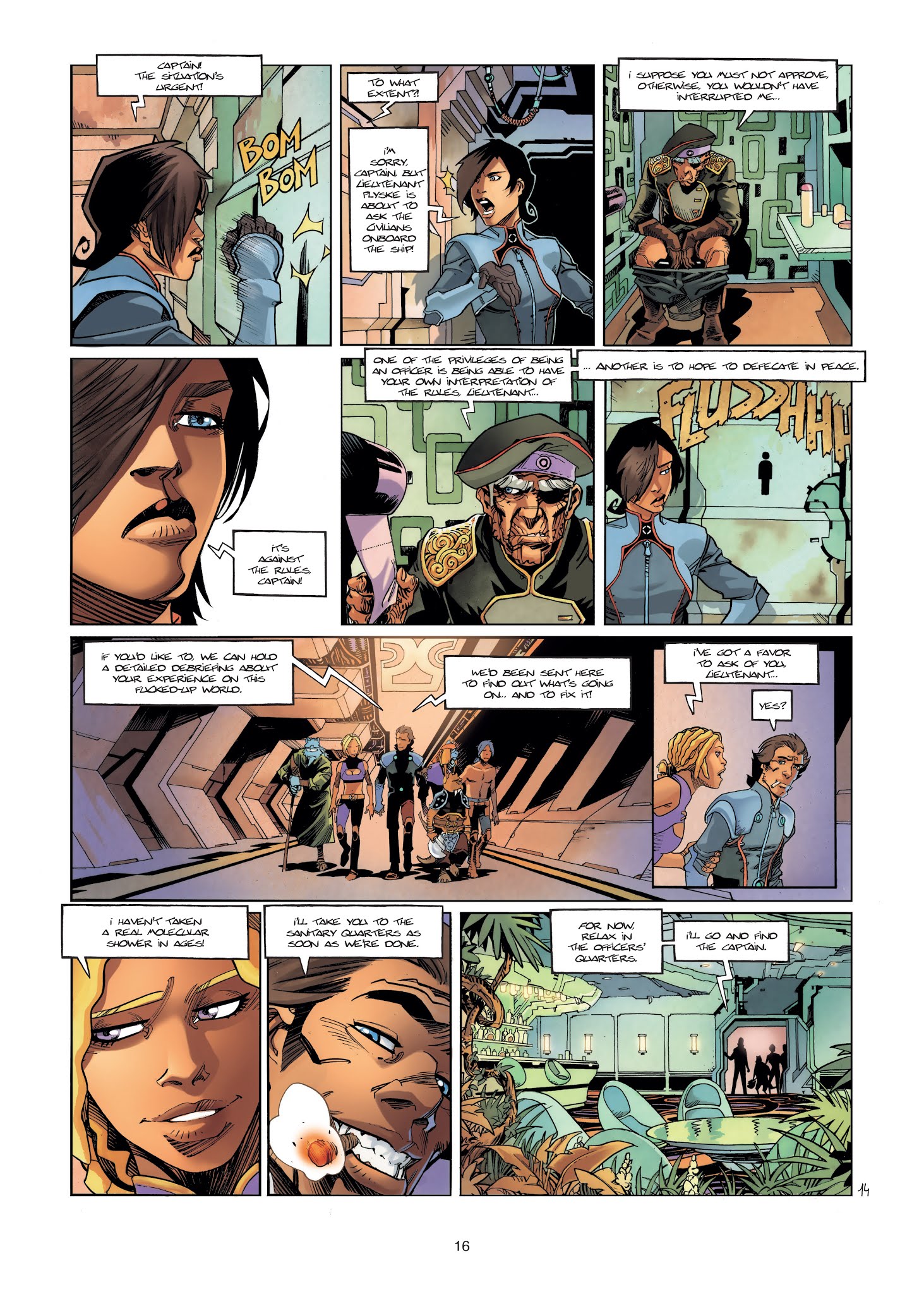 Read online Ythaq comic -  Issue #8 - 16
