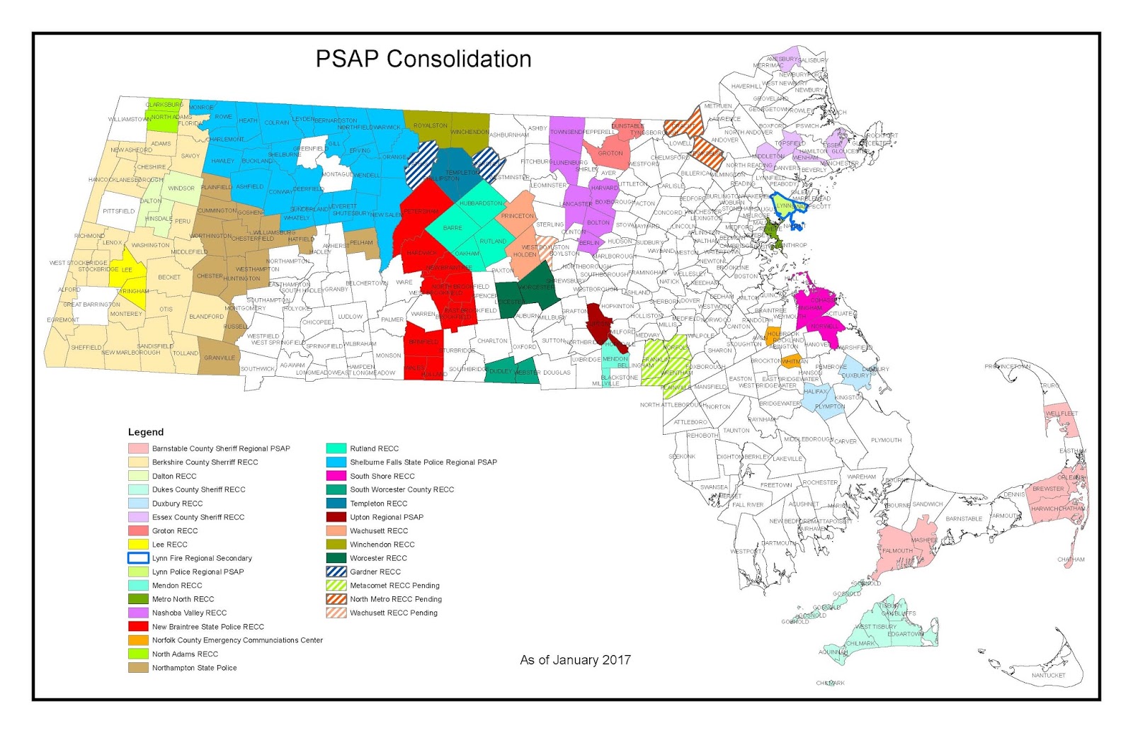 here s a current map communities are color coded to their regional collaborative amesbury is part of the lavendar colored ecrecc psap in the upper right here s a current map communities are color coded to their regional collaborative amesbury is part of the lavendar colored ecrecc psap in the upper right