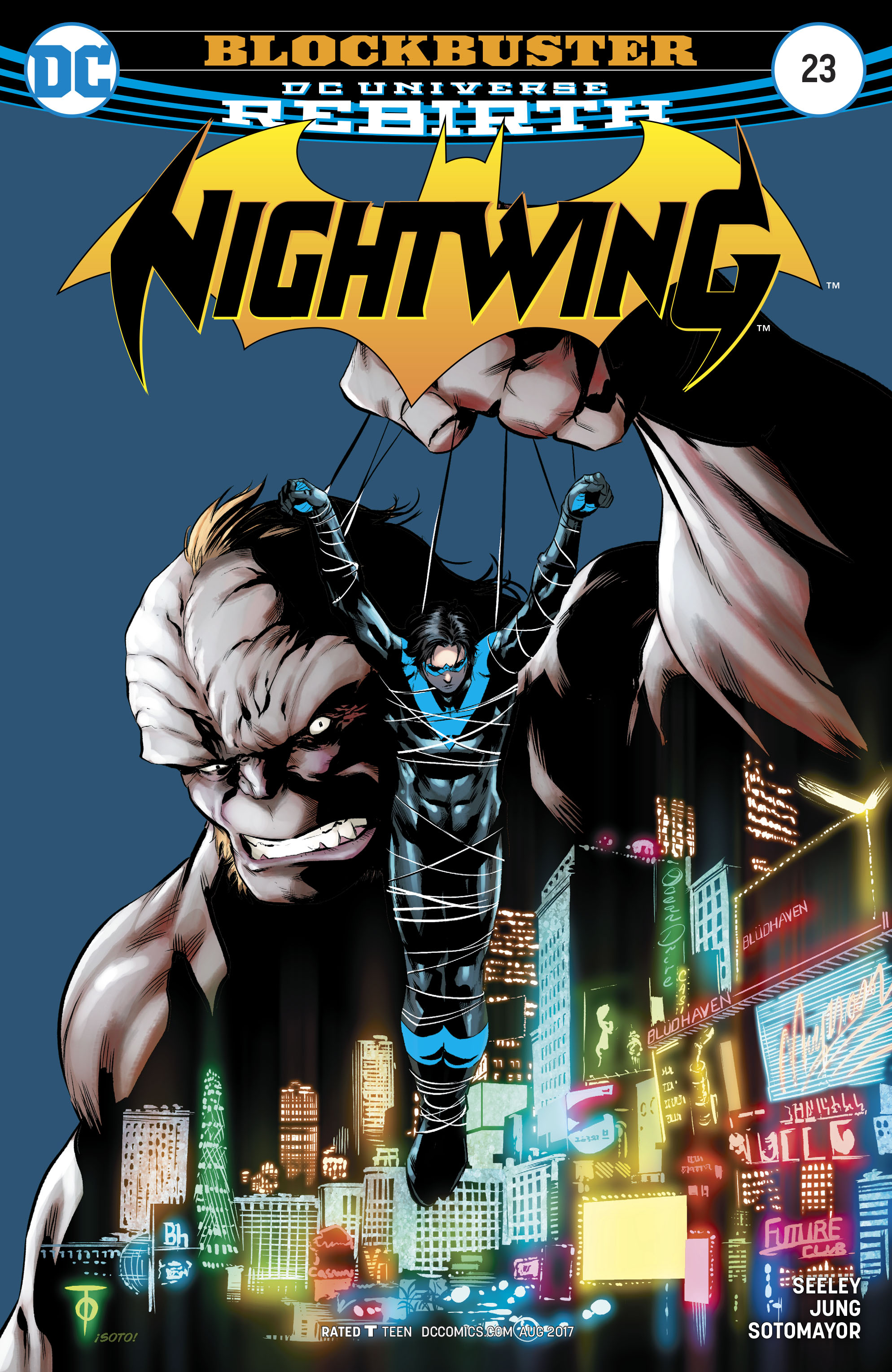 Read online Nightwing (2016) comic - Issue #23 - 1