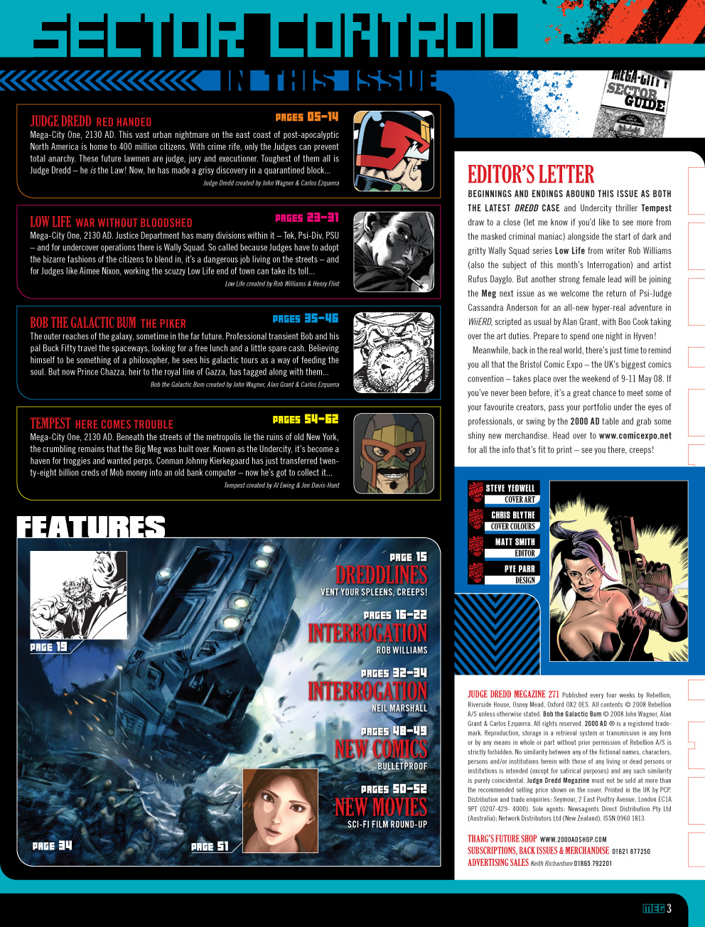 Read online Judge Dredd Megazine (Vol. 5) comic -  Issue #271 - 3