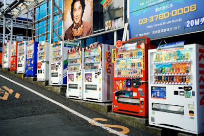máy bán hàng tự động tại Nhật Bản