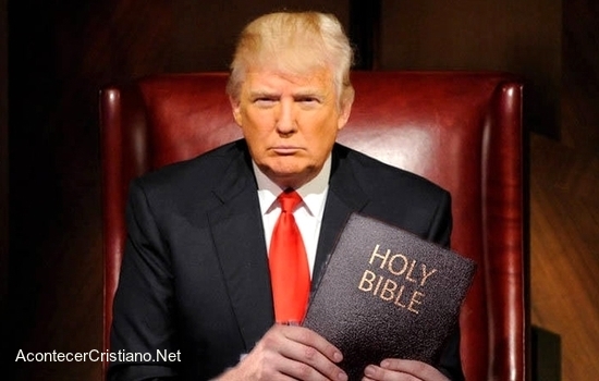 Donald Trump aceptó a Cristo como Salvador