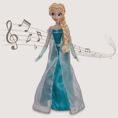 Let It Goを歌うエルサの人形 : アナと雪の女王の人形､着せ替えドール｡アナ&エルサ姉妹で揃えたい！【ディズニーコレクター必見