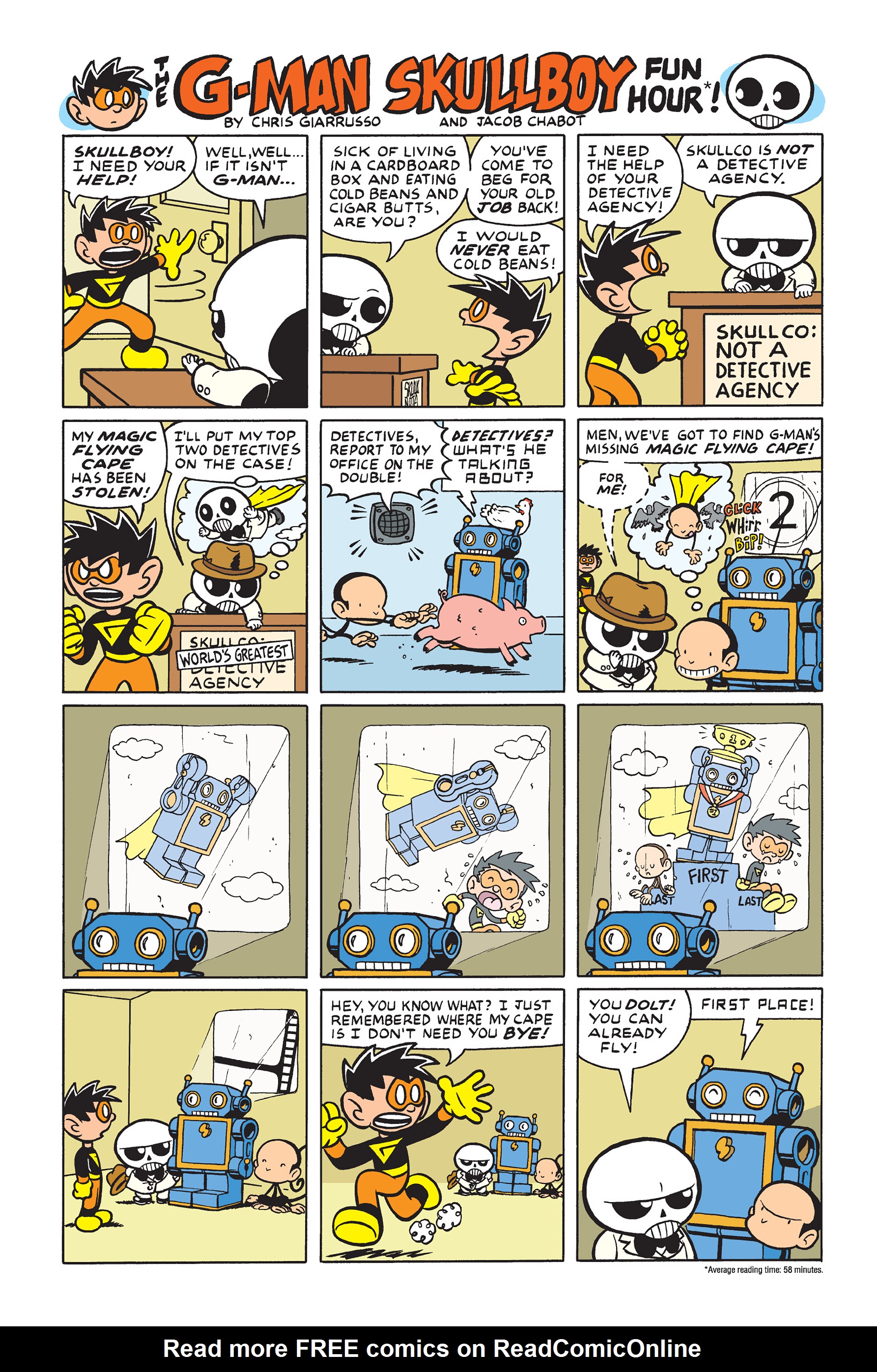 Read online G-Man: Learning to Fly comic -  Issue # TPB - 78