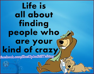 Finding people who are your kind of crazy.
