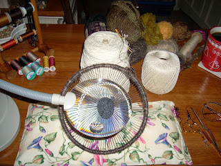 HeartSong Studio: HeartSong Studio&rsquo;s Weaving Spool Rack