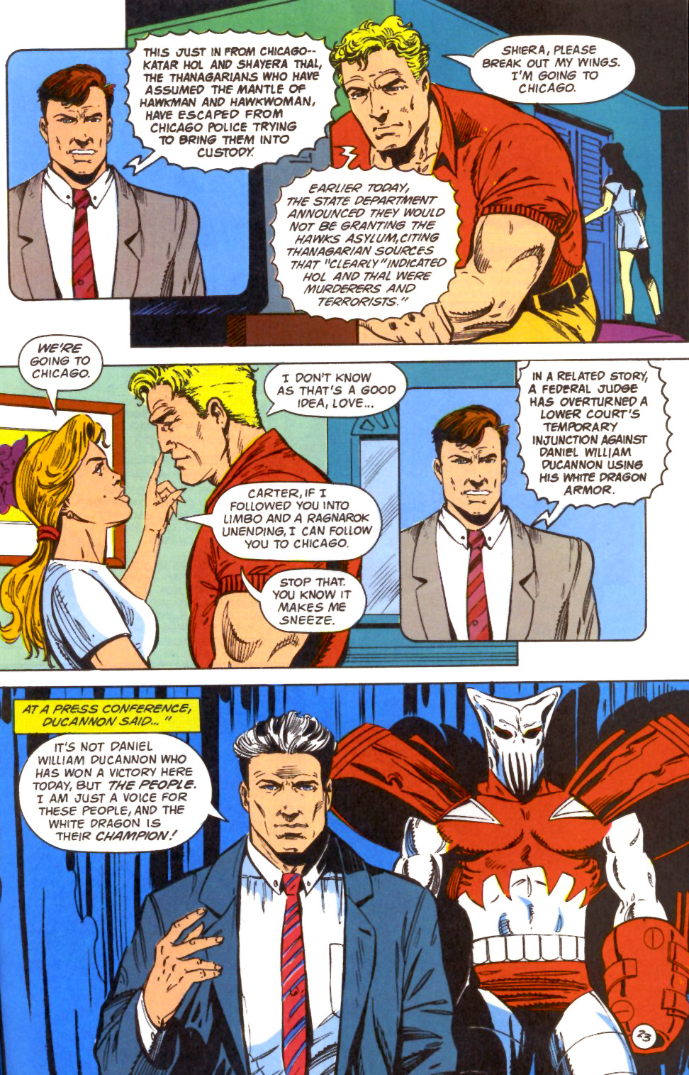 Read online Hawkworld (1990) comic -  Issue #28 - 24