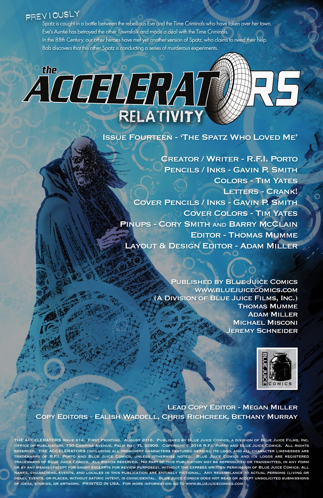 The Accelerators: Relativity issue 4 - Page 2