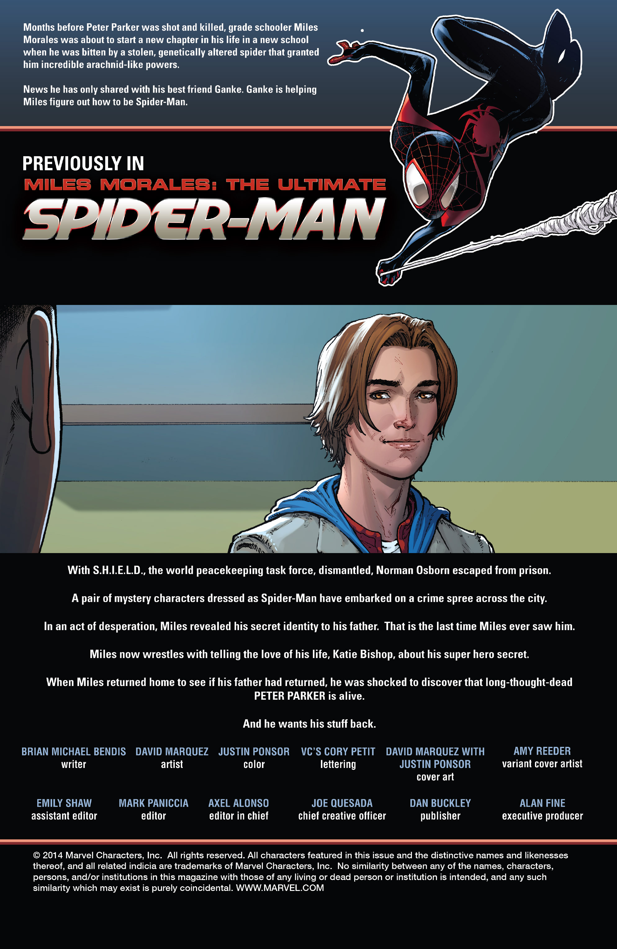 Read online Miles Morales: Ultimate Spider-Man comic -  Issue #2 - 2