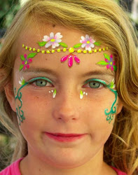 face painting flower fairy paint designs simple halloween princess makeup paintings flowers costume easy facepaint earth costumes diy fantasy swan