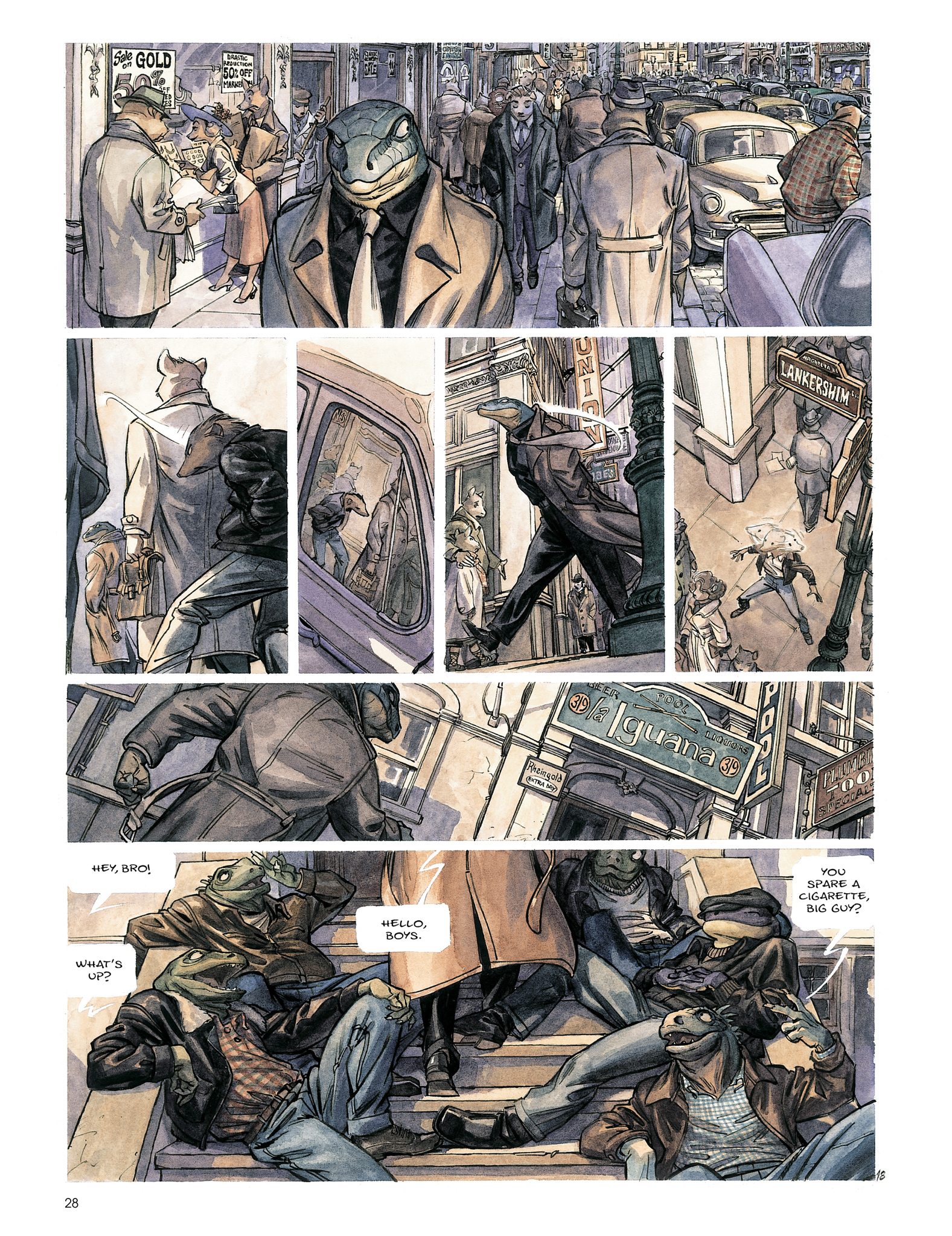 Read online Blacksad: The Collected Stories comic -  Issue # TPB (Part 1) - 30