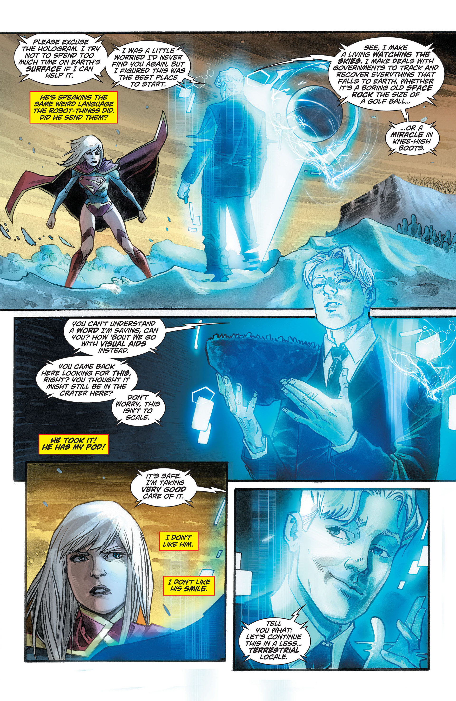 Read online Supergirl (2011) comic -  Issue #3 - 7