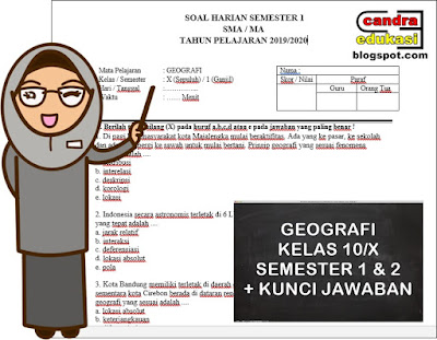 Contoh Soal Geografi Kelas X Kurikulum 2013 Beserta Jawaban Contoh Soal Geografi Kelas X Kurikulum 2013 Beserta Jawaban