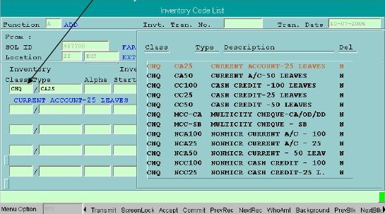 Inventory Module in Finacle - Movement of Inventory between locations ...