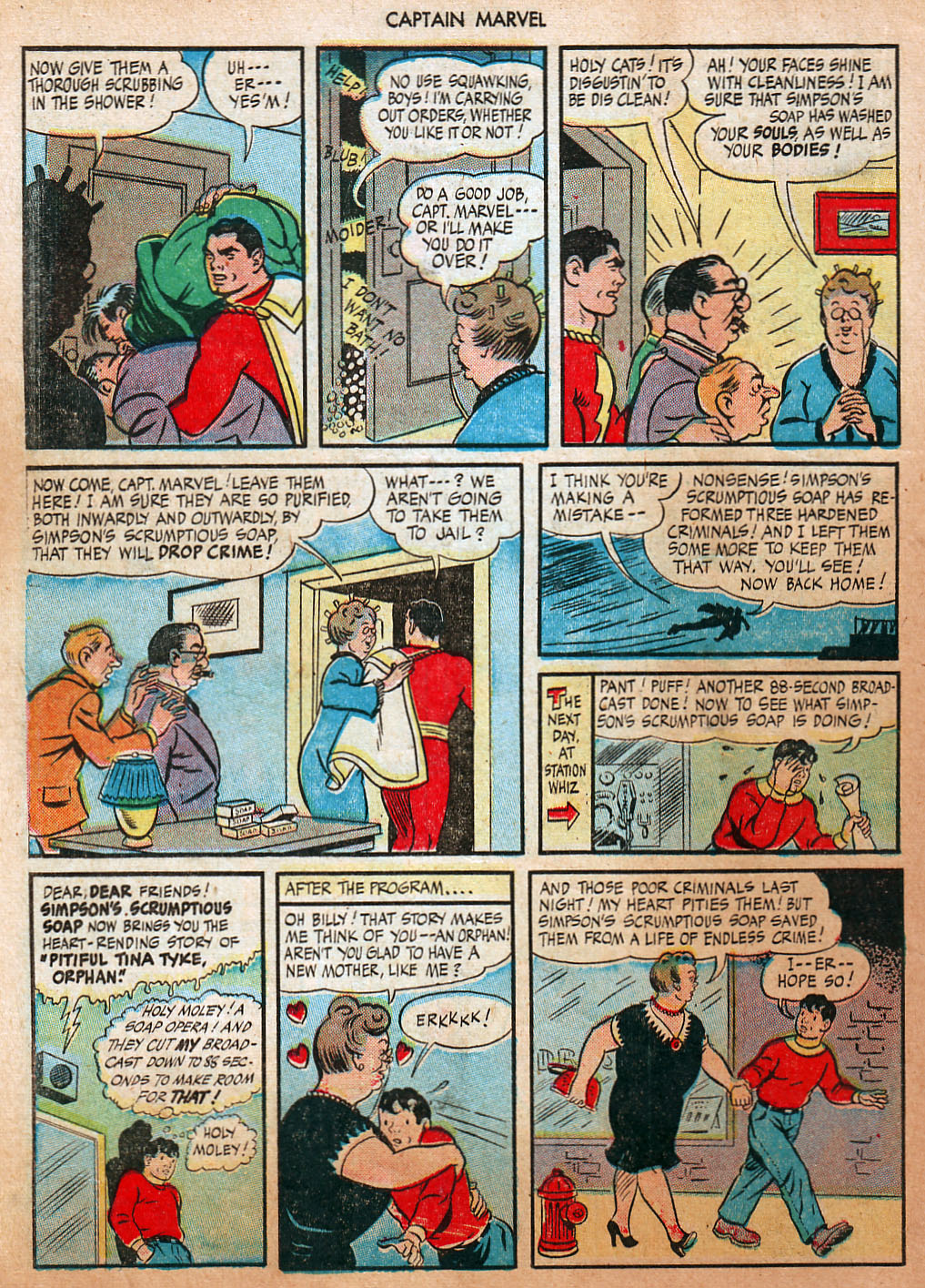 Read online Captain Marvel Adventures comic -  Issue #45 - 18