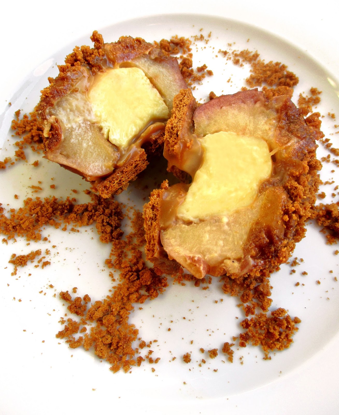 Pommes au Four, Crème Diplomate à