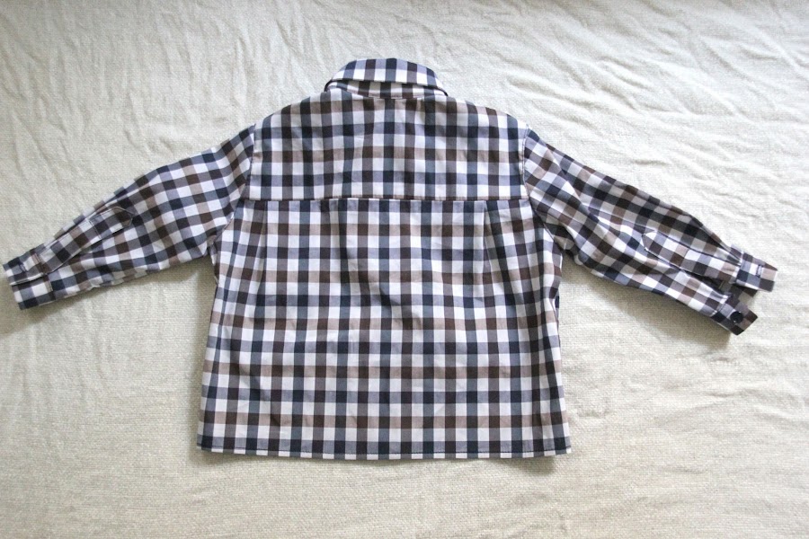 DIY Costura de camisa para bebe niño (patrón gratuito incluido)