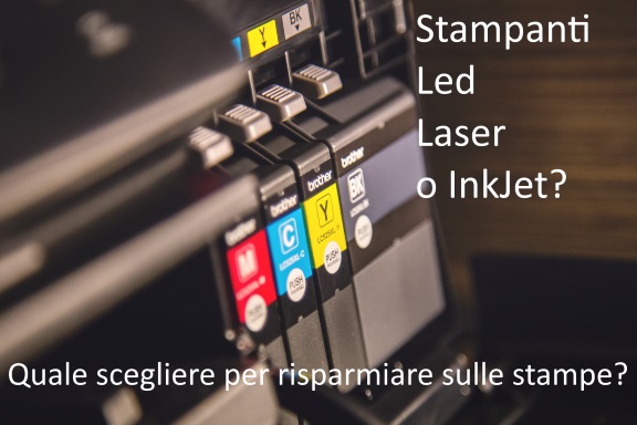 Facile Risparmiare .COM: Stampante Led, Laser o InkJet?