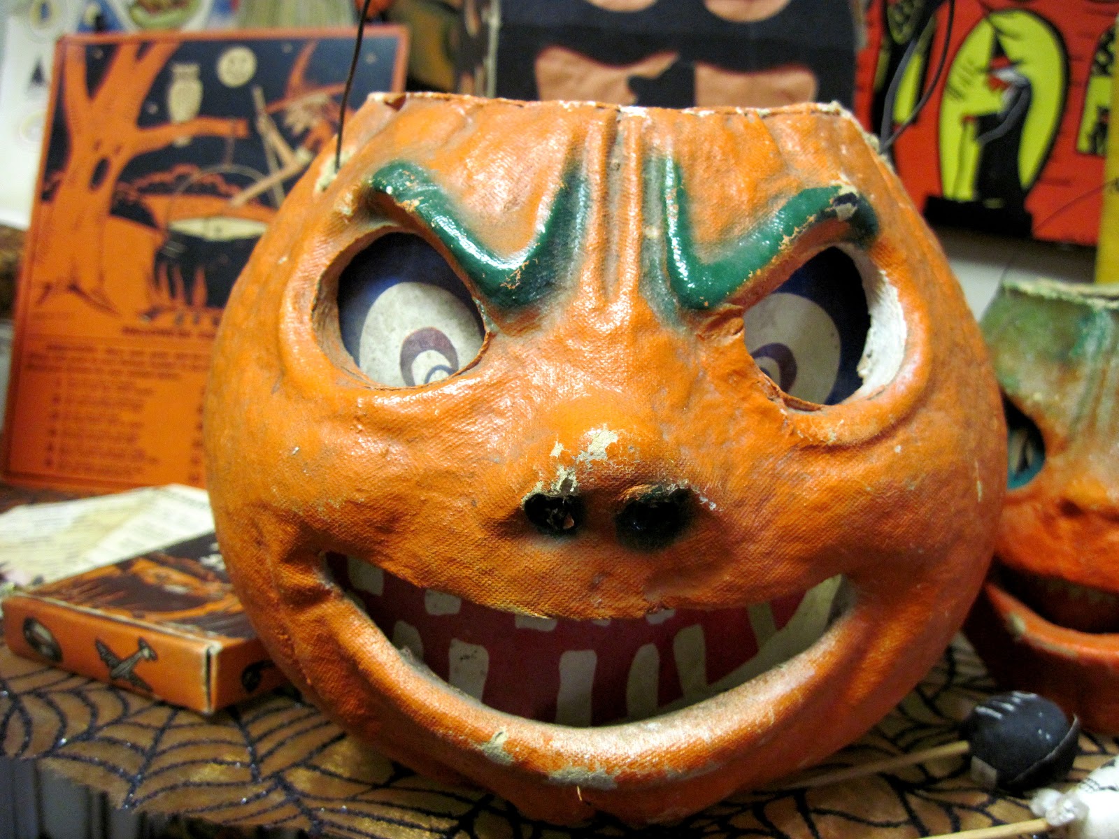 Tracy�s Toys (and Some Other Stuff) Vintage Halloween Jack o� Lantern