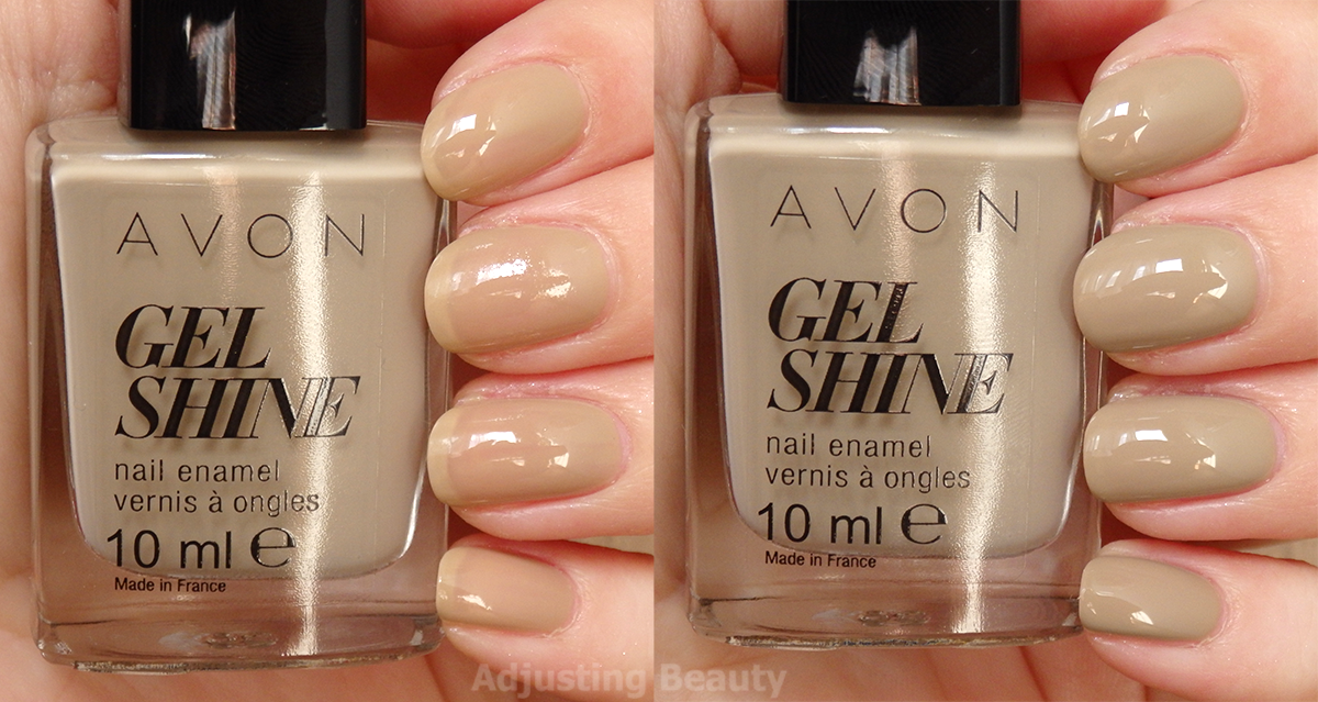 Review Avon Gel Shine Nail Enamels Whole Collection Adjusting Beauty
