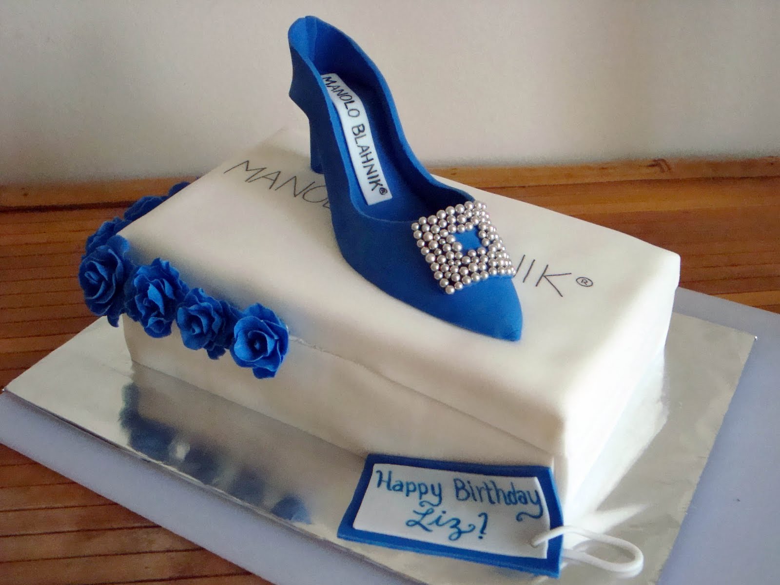Sugar Butter Baby: Manolo Birthday Blahnik Cake
