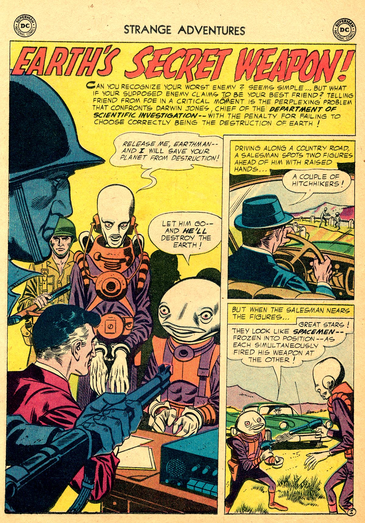 Read online Strange Adventures (1950) comic -  Issue #70 - 11