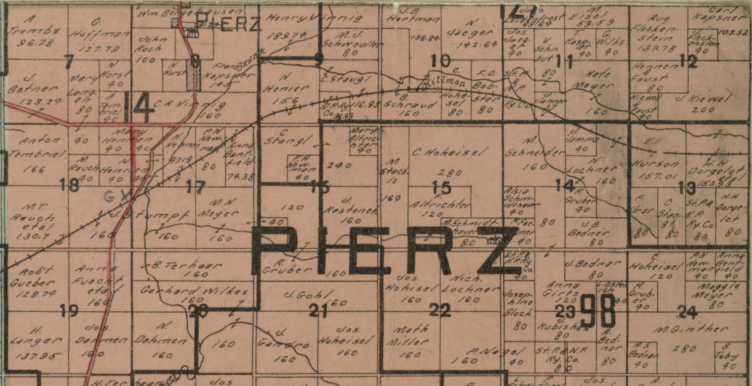 HESCH HISTORY Morrison county roads in 1912