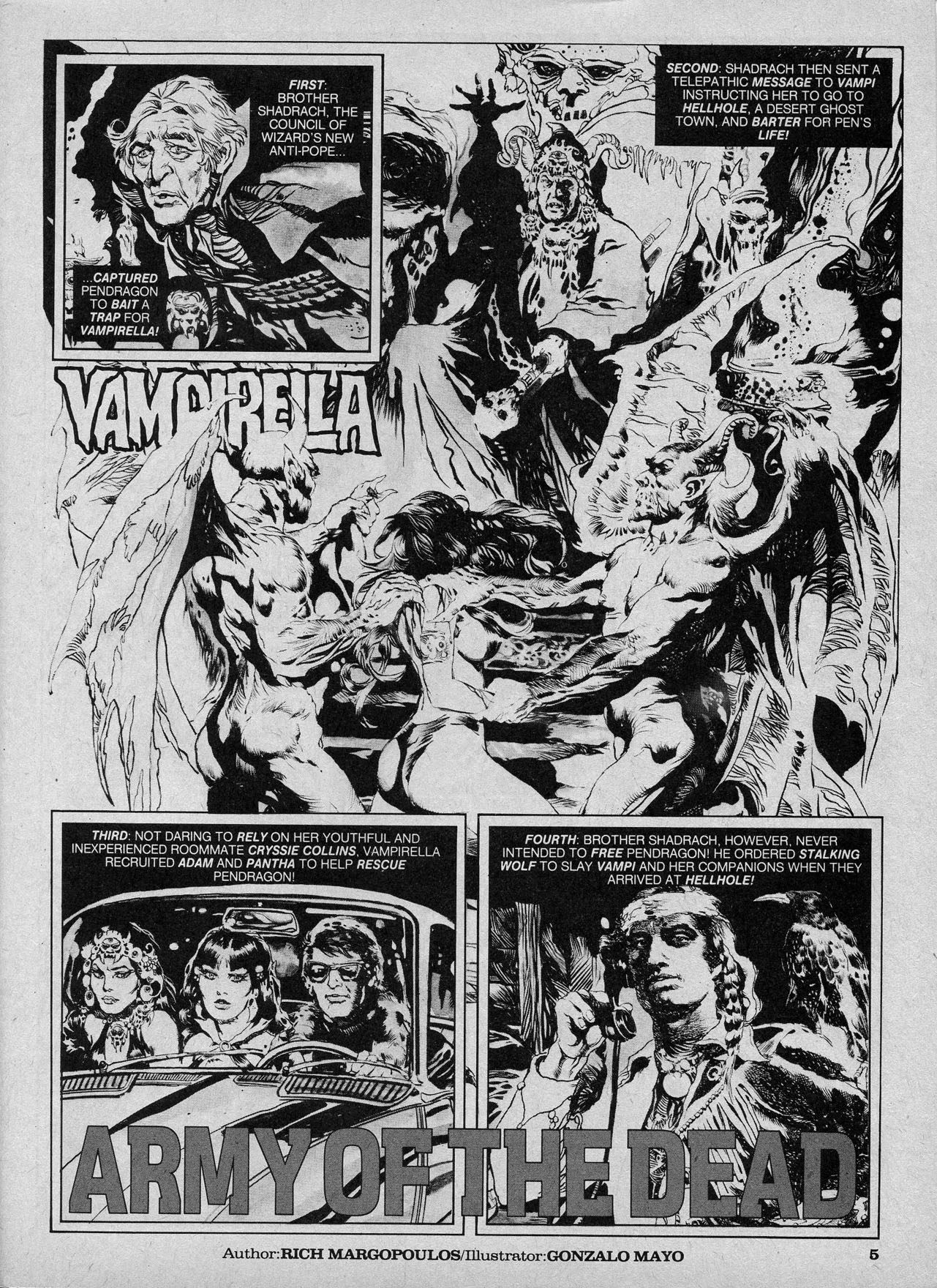 Read online Vampirella (1969) comic -  Issue #98 - 5