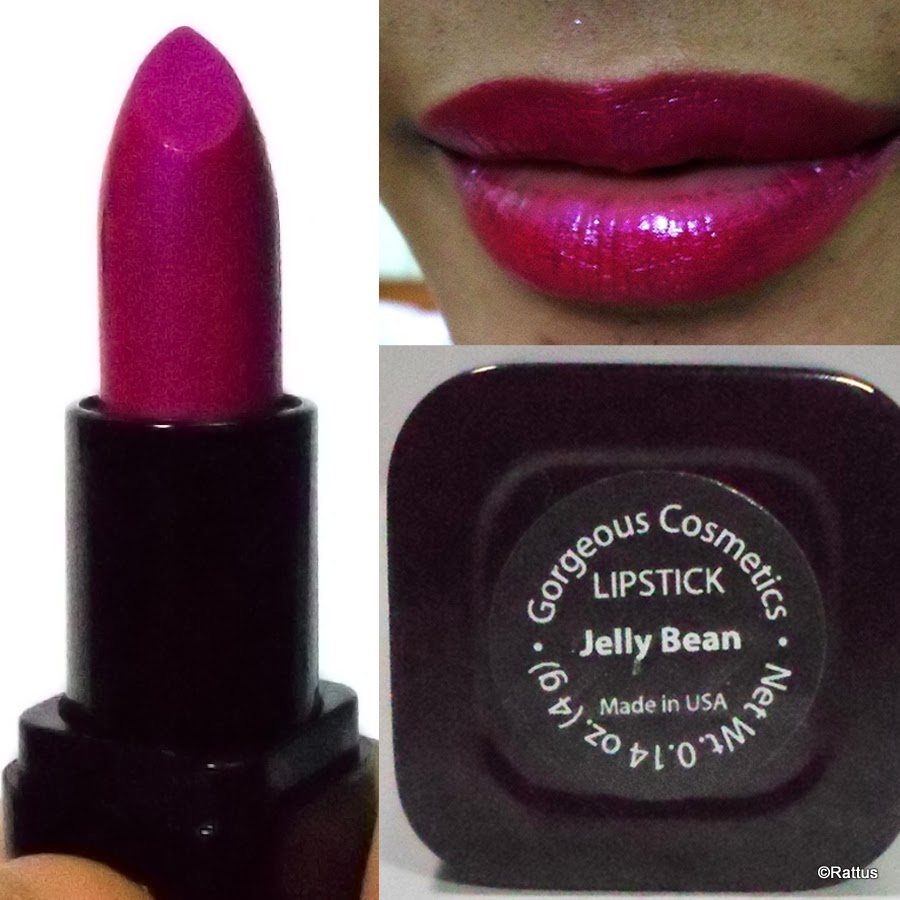 Gorgeous Cosmetics Lipstick in Jelly Bean