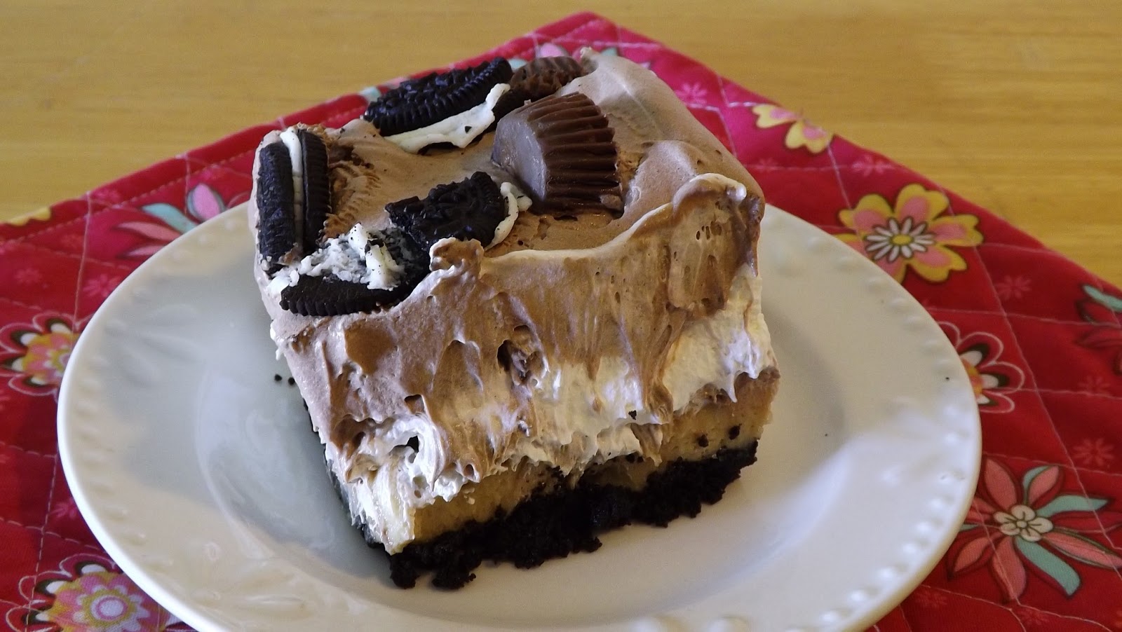 Columbia River Mom Layered Chocolate Peanut Butter Dessert