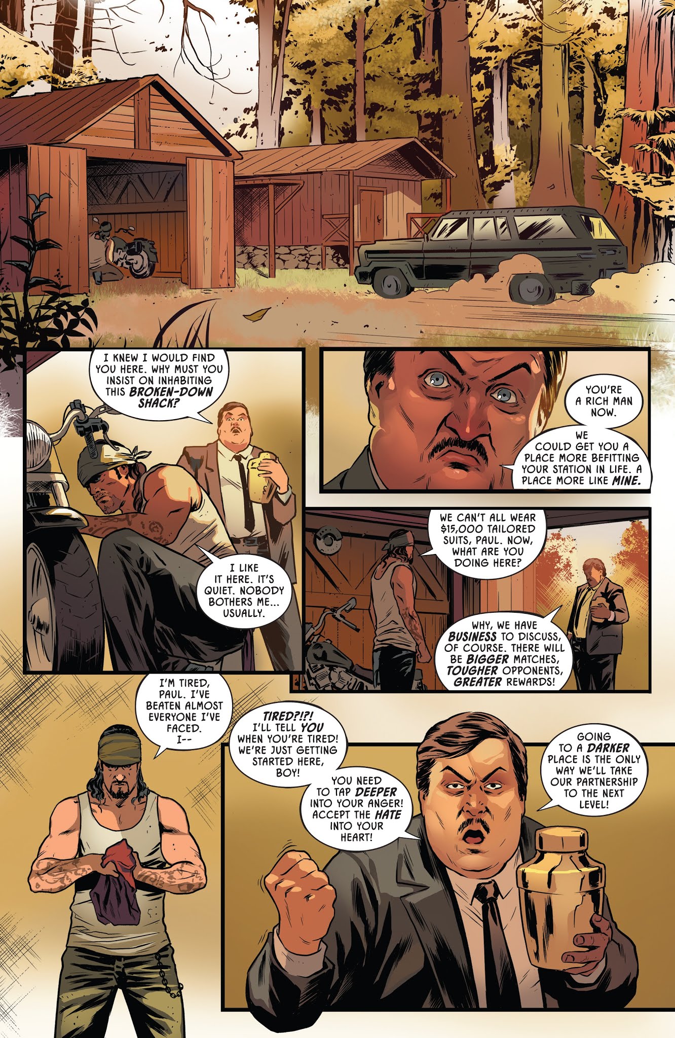 Read online WWE: Undertaker comic -  Issue # TPB - 34