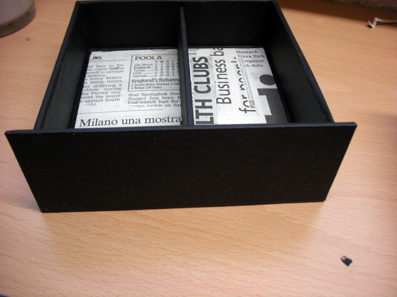 Dagmar's - Kreativblog: Anleitung - Schubladenbox