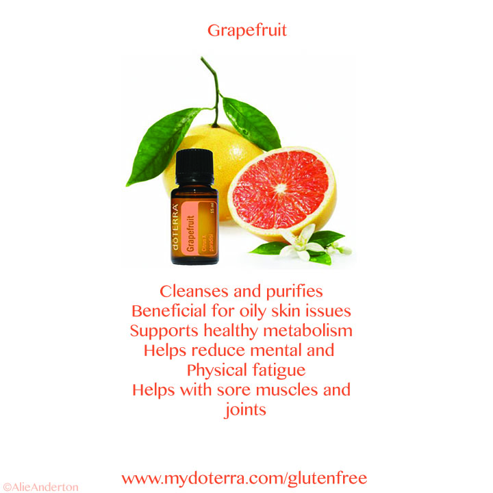 Radiant Health with Essential Oils! Grapefruit essential oil is