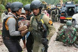 Saat Evakuasi Jenazah Sertu Handoko di Nduga, 1 Anggota Brimob Kena Tembak