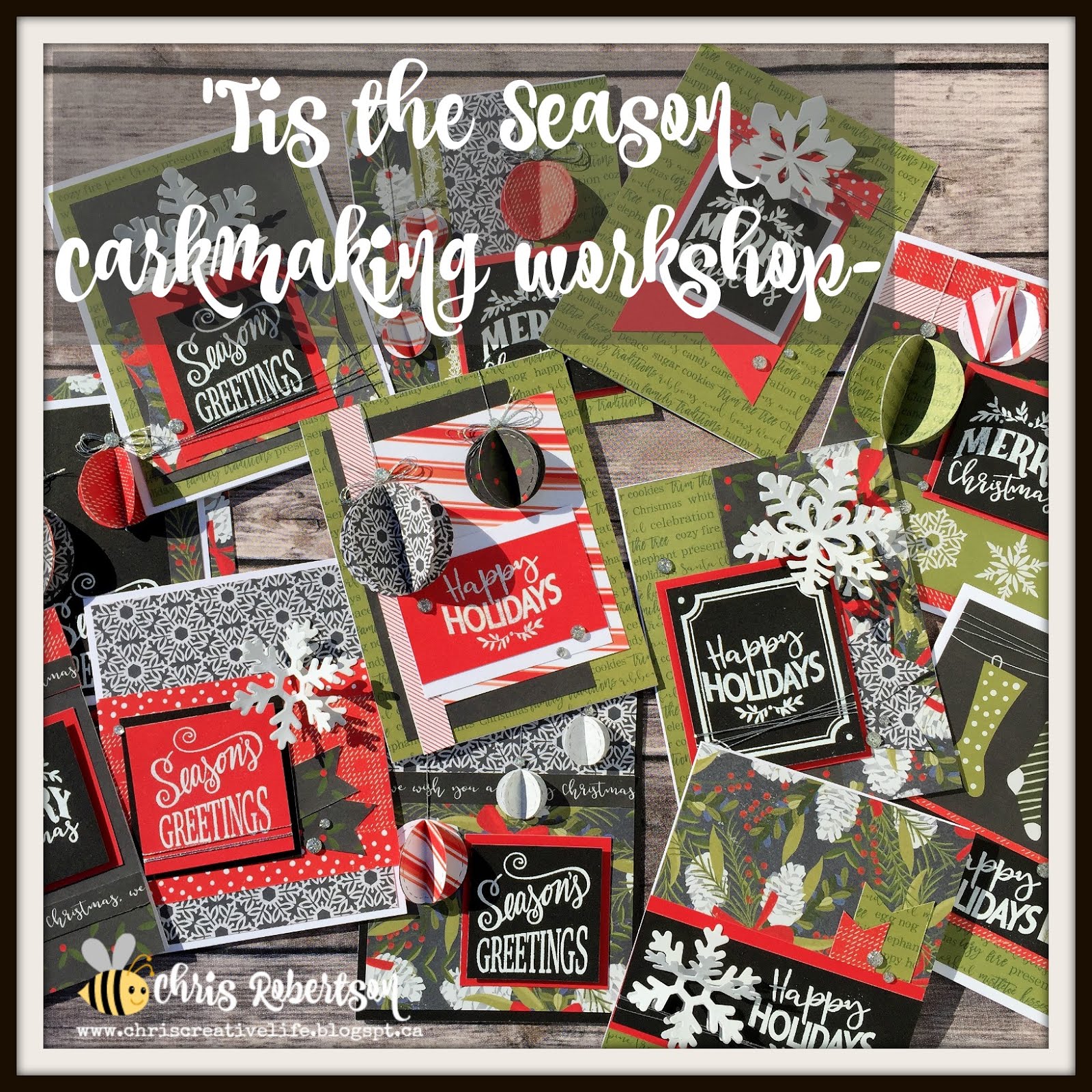 'Tis the Season Cardmaking Workshop